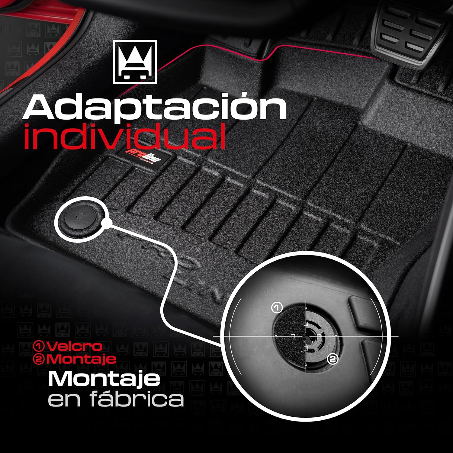 MOTOS Rubber Floor Mats for Tesla Model S 2012-2021 Improve the Comfort of Your Travels with 3D Car Non-Slip Mat- Multi-Season Car Mats - Image 5