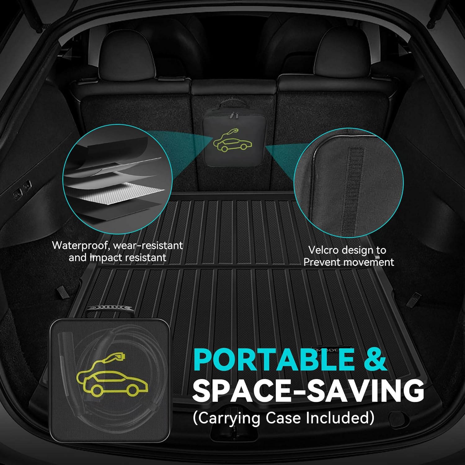 Tesla Extension Cord 23ft - Tesla Extension Cord 48A AC - Upgraded Tesla Charging Cable for Tesla Model Y/3/S/X, Fits All Tesla Mobile Chargers or Connectors - Image 8