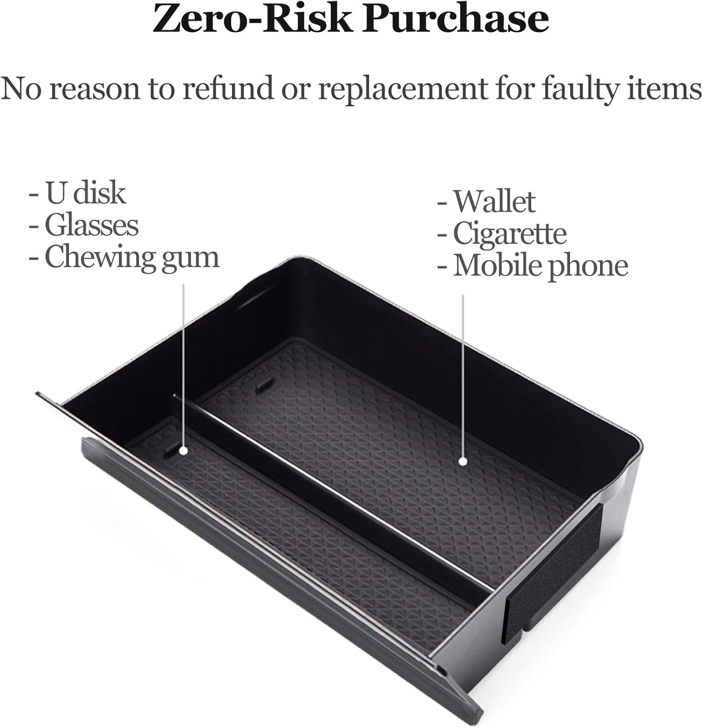 Jaronx JYtoponline Center Console Organizer Drawer for Tesla Model S/Model X (2019-2020) Left Unit - Image 7