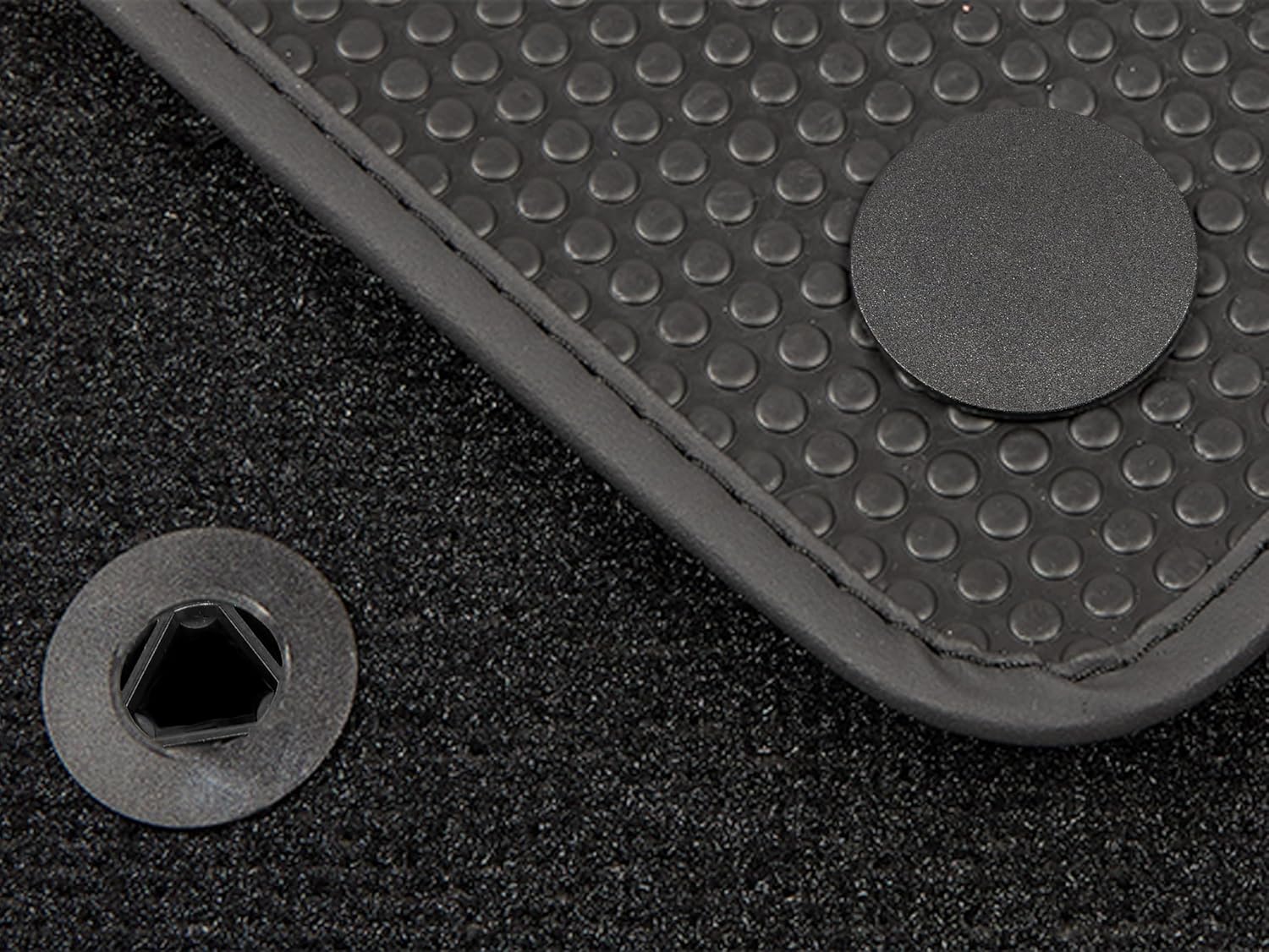 Duogrip Rubber Car Mats Suitable for BYD Seal U 2024-2026 Version: Electric - Image 7