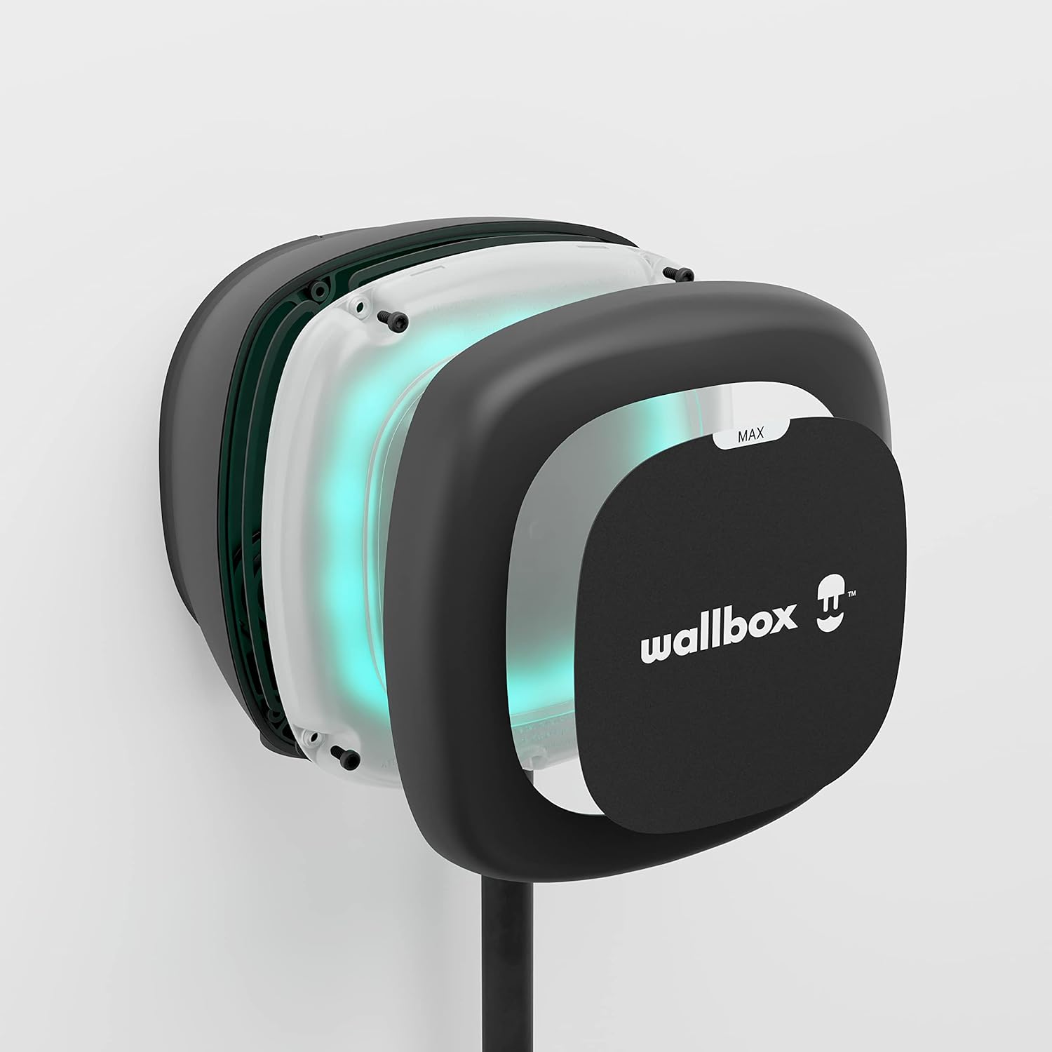 Wallbox Pulsar MAX Electric Vehicle Charger 7.4 kW Type 2 Wi-Fi Bluetooth OCPP Indoor/Outdoor Ground Protection 5 Meter Cable Easy Install Design Black - Image 4