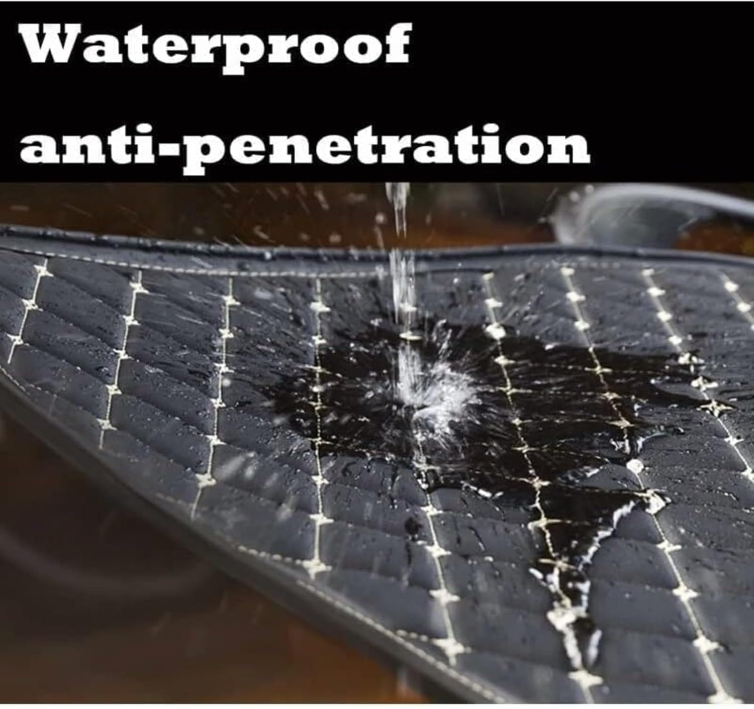 Car Boot Mat Fit for BYD Seal U DM-i 2024 2025 (Right Audio) Leather Boot Liner Mat Cover Anti Scratch Anti-Slip Protection - Image 4