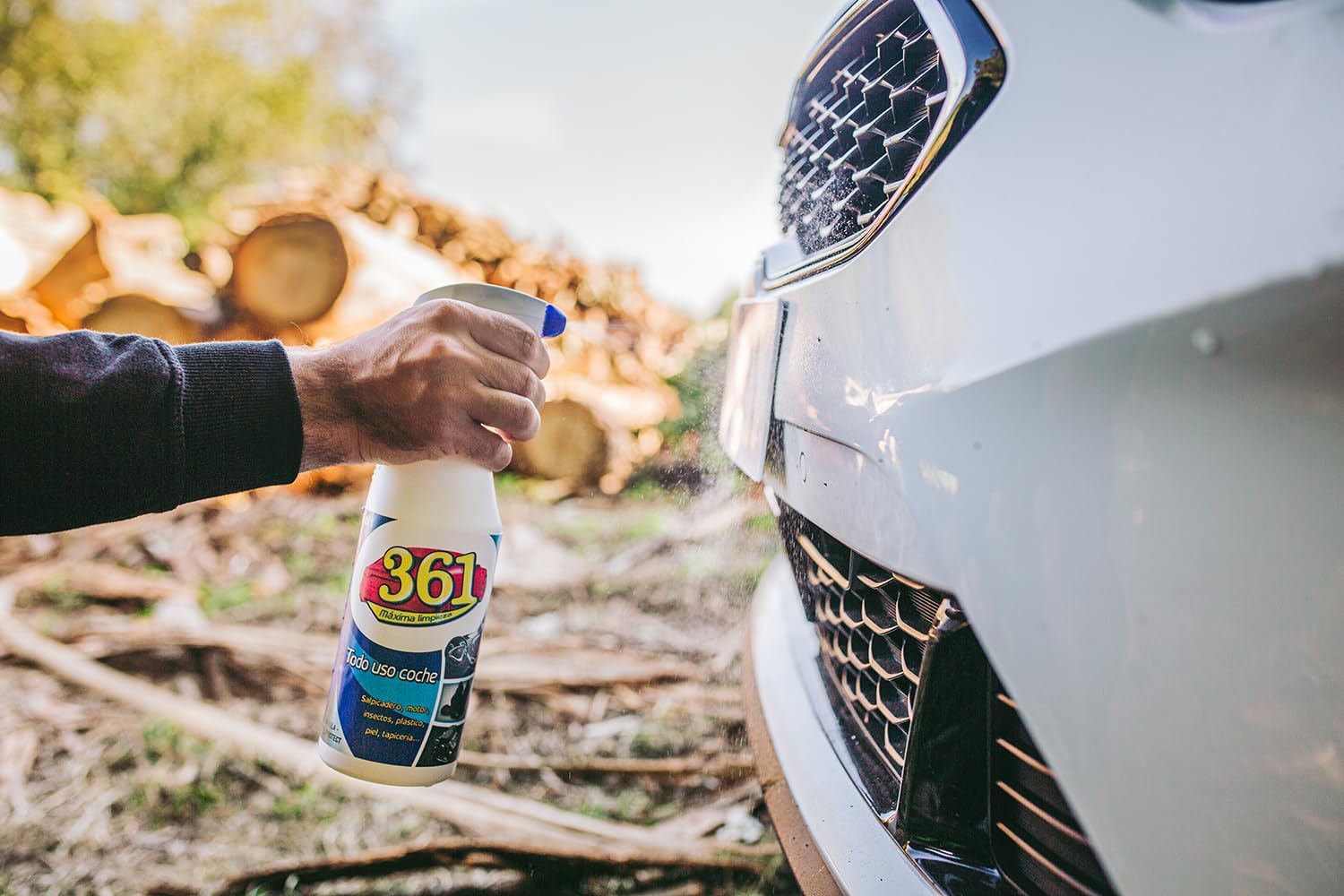 Sisbrill 361 All Use Car – Seat Cleaner, Upholstery, Dashboard, Leather, Mosquitoes - Interior and Exterior of the Car - 750 ml - Image 4