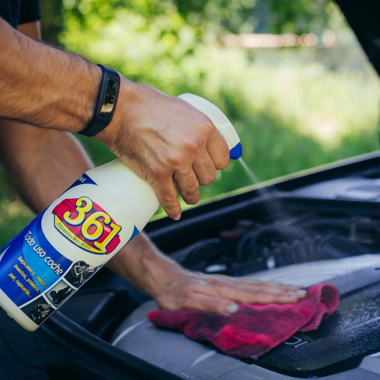 Sisbrill 361 All Use Car – Seat Cleaner, Upholstery, Dashboard, Leather, Mosquitoes - Interior and Exterior of the Car - 750 ml - Image 6