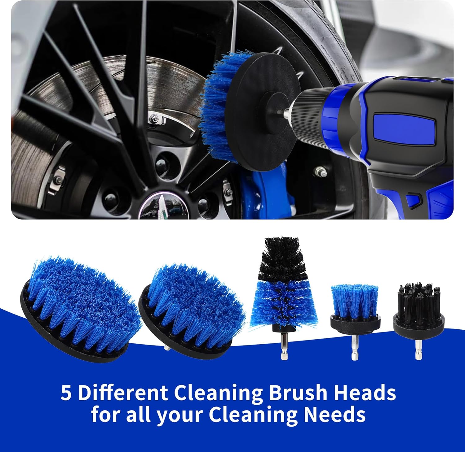 30 Pieces Car Cleaning Kit, Car Cleaning Brush, Car Cleaning Kit, Detailing Car, Cleaning Kit for Interior and Exterior - Image 5