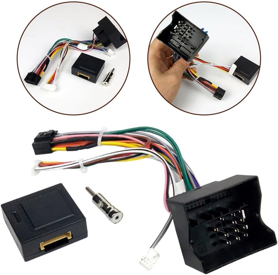 CAN Bus - Arnés de cableado de 16 pines para radio Ford, adaptador de cable decodificador 16P, compatible con C Max Fiesta Focus II Fusion Kuga S Max Transit 2003 a 2016 - Image 6