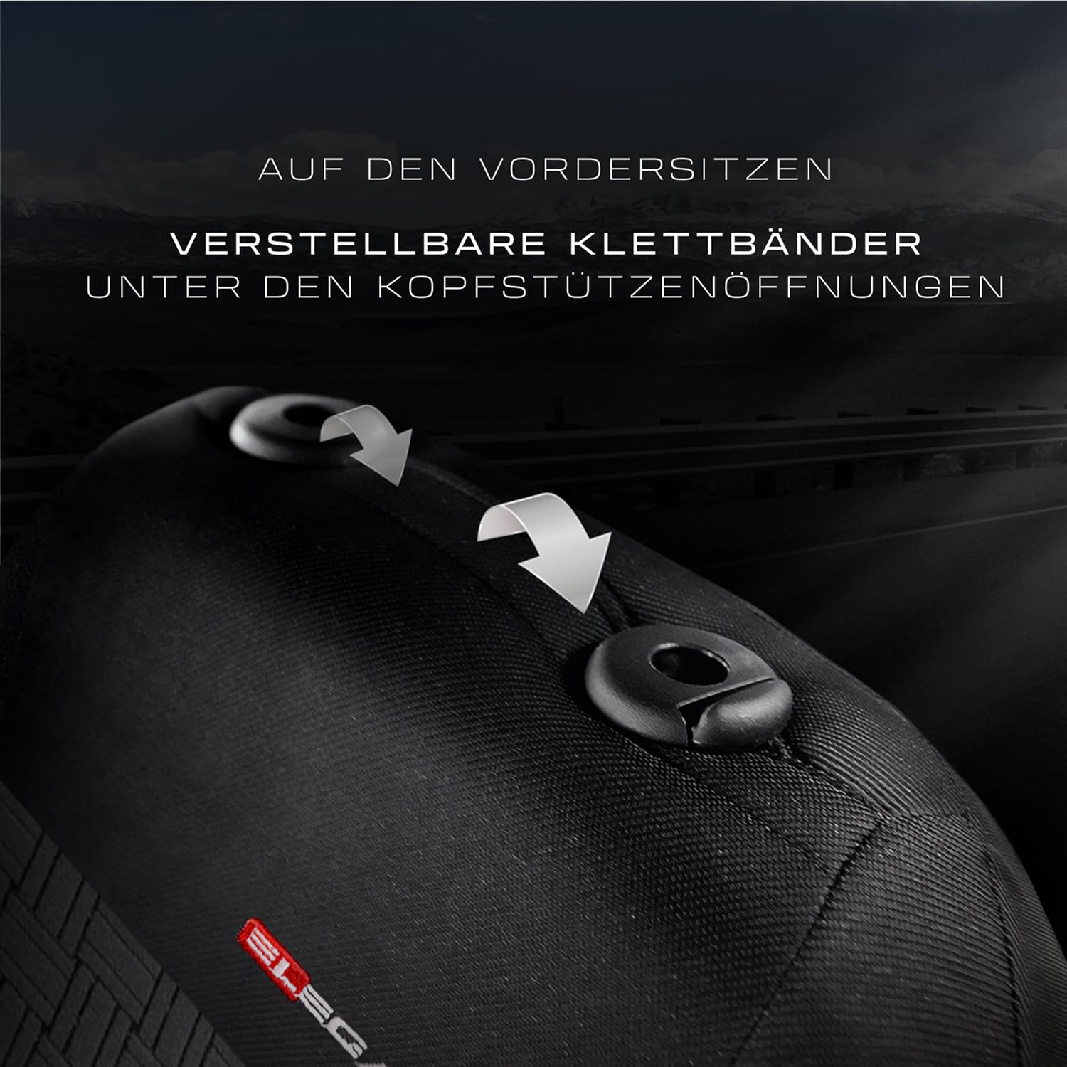 MOTOS Universal Car Seat Covers for Volkswagen T5 Front Car Seat Cover with Active Airbag System, Fit, Three-Layer Material, Elegant Appearance, Application View - Image 5