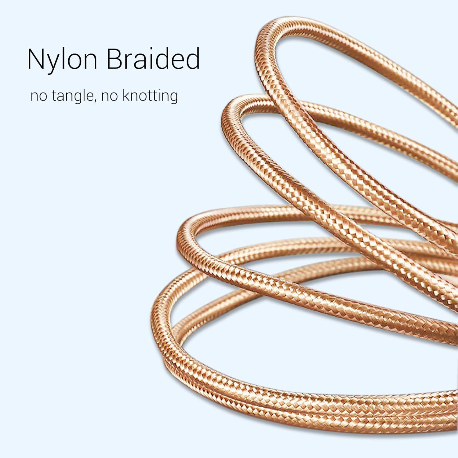 USB C Cable 50cm 4Packs, Short C Cable 18W Fast Charging USB 2.0 Data Tissue Compatible with Samsung Galaxy S22 s21 S20 Ultra 5g, Google Pixels - Image 6