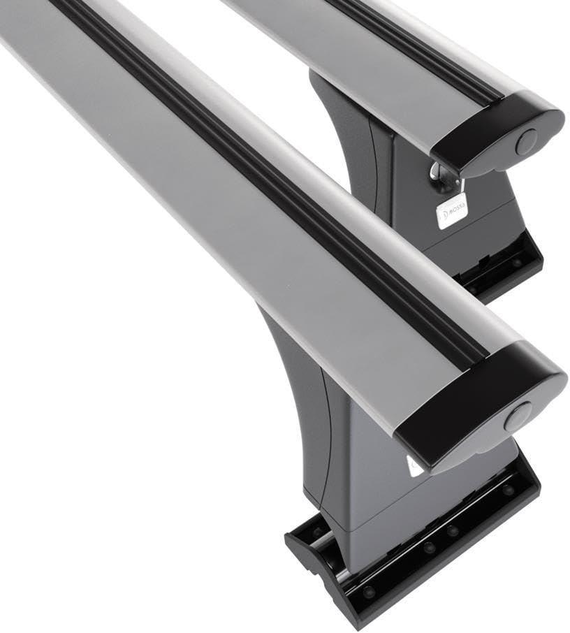 Mossa Roof Rack suitable for Hyundai i20 Hatchback (2015-2020) - Car Roof Bars - Aluminium Silver - Mounting Points 2 - Image 6