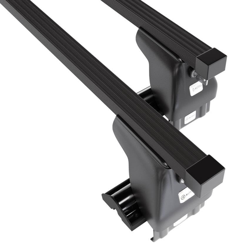Mossa Roof Rack Suitable for Hyundai i20 Hatchback (2009-2015) - Car Roof Bars - Black Steel - without Mounting Points - Image 6