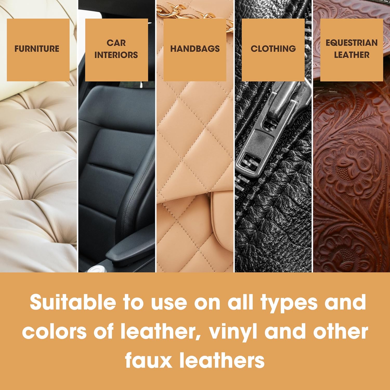 Furniture Clinic Leather Ultra Clean Multi-Purpose Leather Cleaner - Leather Cleaner for Sofas - Leather Cleaner for Car Interior - Deep Cleans Leather - 250ml - Image 8