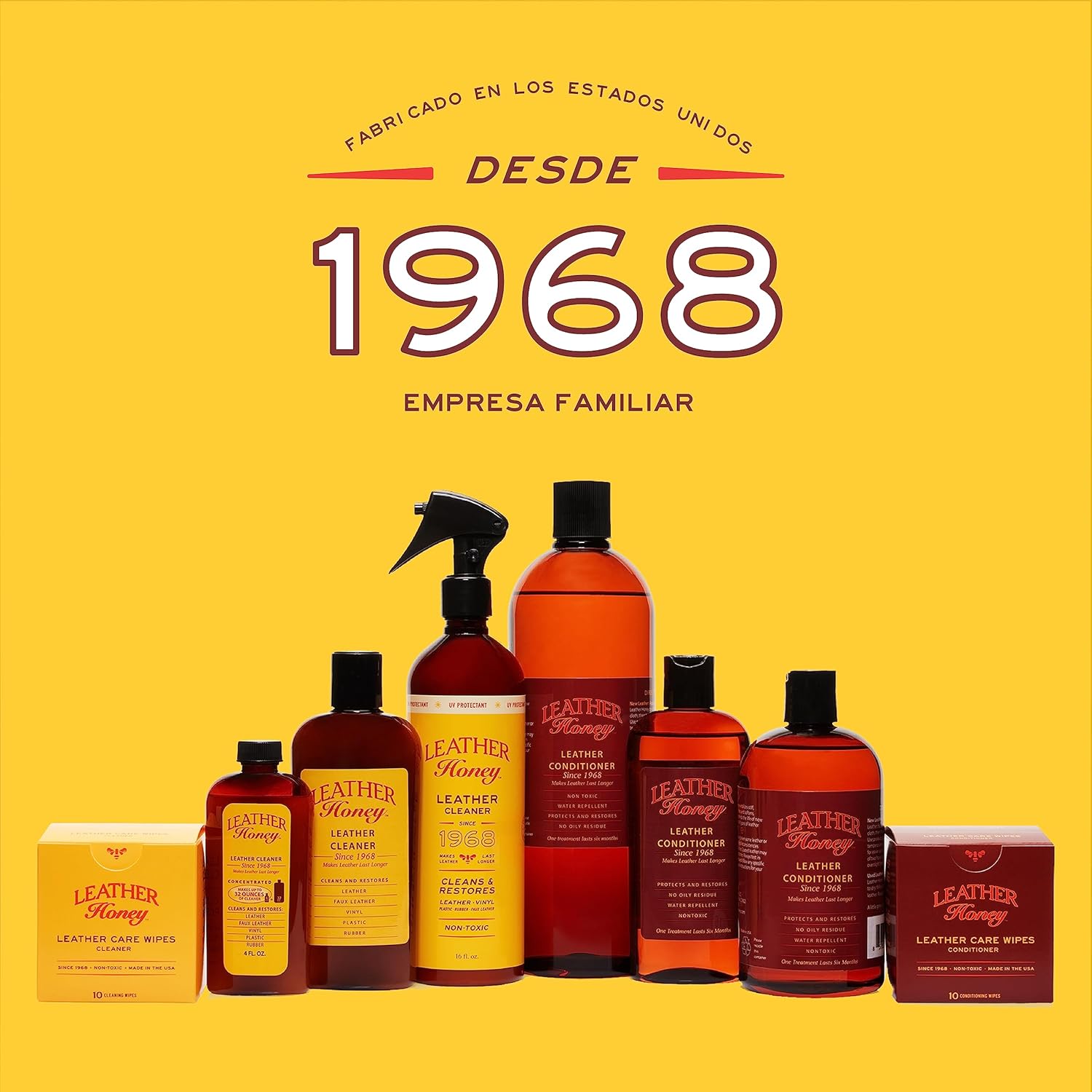 Leather Honey Leather Conditioner - Premium Conditioner Since 1968 for Leather Clothes, Furniture, Car Interiors, Shoes, Bags and Accessories, Toxic-Free - Image 6
