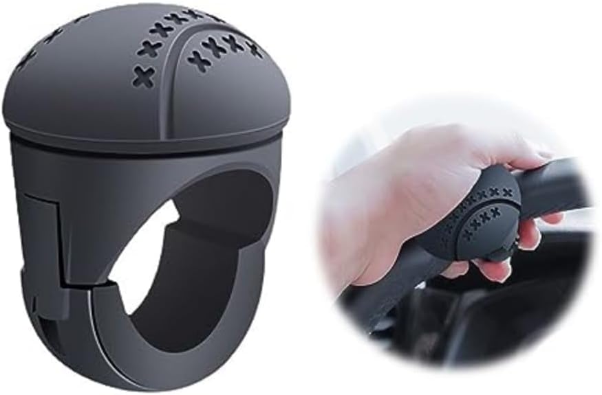 Steering Wheel Knob Car Steering Wheel Ball for Tesla Model S/3/X/Y Removable Steering Wheel Knob, Vehicle Steering Wheel Knob 360°, Steering Wheel Knob - Image 3