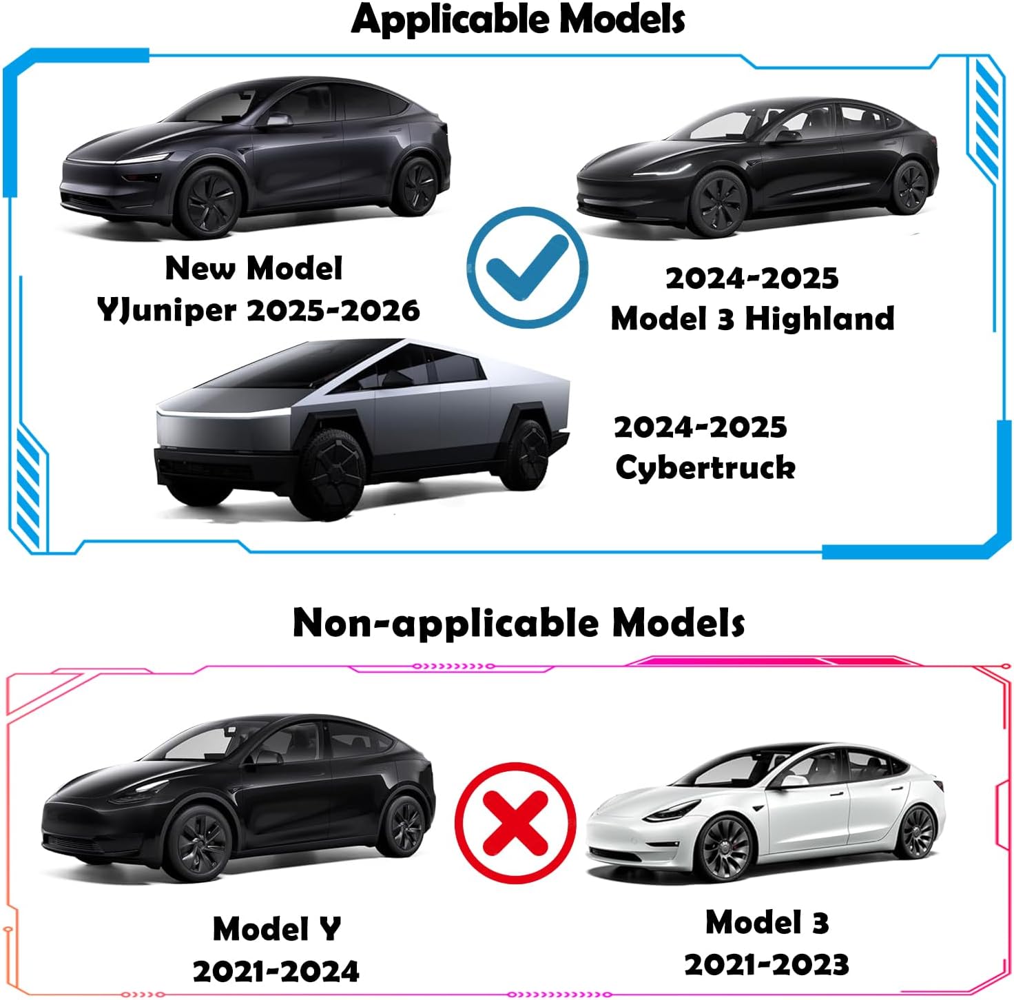 USB Hub for Tesla Glove Box - 4 Port Docking Station Model 3 Highland 2024 2025 Cybertruck, Model Y Juniper 2025 2026 Seamlessly Transfers Camera Images from - Image 5