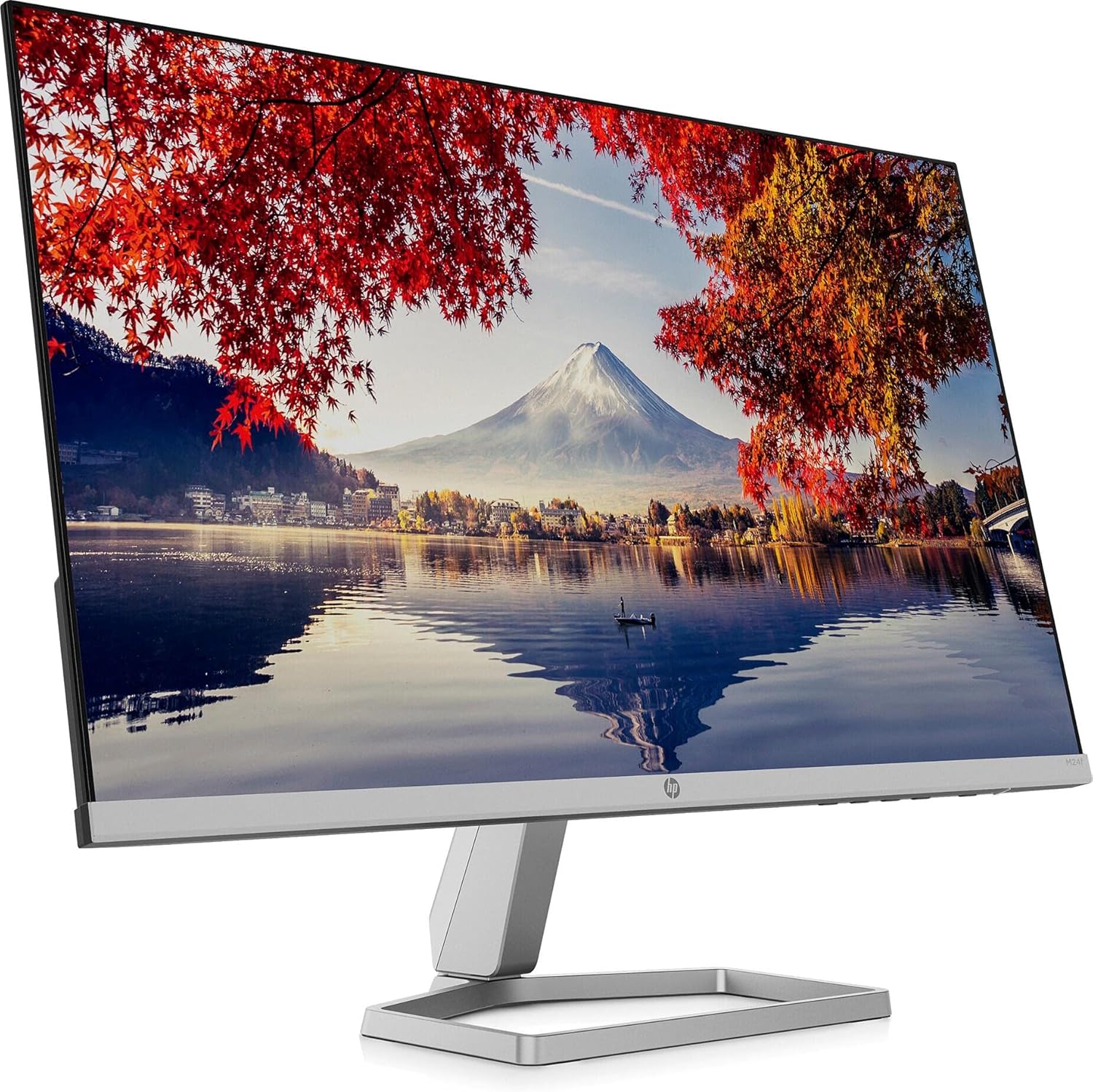 HP M24f – 24" Full HD Monitor (1920 x 1080, 75Hz, 5ms, IPS LED, 16:9, AMD FreeSync, HDMI, VGA, Anti-Glare, Eye Ease, Adjustable Tilt, Cable Ground) Black - Image 3