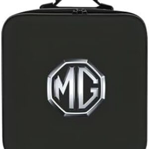 Bolsa de almacenamiento para cable de carga de coche MG MG4, ZS, HS, EZS, EHS y EV 2022-2023, funda portátil organizadora para cargador eléctrico, cuadrada