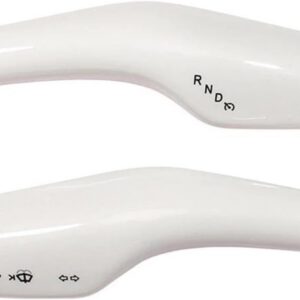 Molduras interiores de coche, 2 fundas protectoras de fibra de carbono para volante Tesla Model 3/Y, ABS para pomo de cambio, decoración interior, blanco