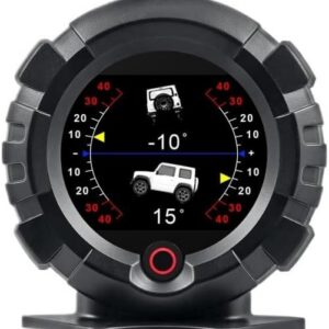 Head Up Display para coche con GPS HUD, inclinómetro 4×4 offroad, ángulo de pendiente, velocidad, hora por satélite, accesorio multifunción
