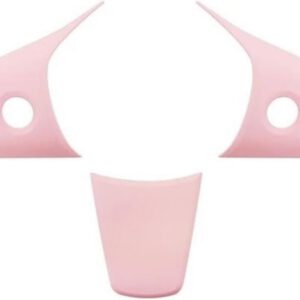 Cubierta protectora para volante de coche Tesla Model 3/Y, pomo de cambio, puerta lateral, salpicadero delantero y moldura decorativa interior, color 3