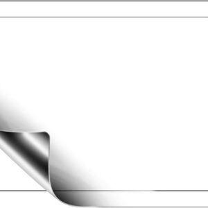 Protector de pantalla de hidrogel universal recortable 310 x 210 mm, pack de 2, HD flexible, antihuellas y alta sensibilidad