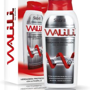 Sisbrill Walili SiO₂ cerámica + resina + coating + cera carnauba de alto brillo, fácil aplicación, 250 ml, fabricado en España
