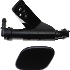 Tapa izquierda de actuador de bomba lavafaros para parachoques delantero Hyundai Santa Fe 2013-2016, 98671B8000