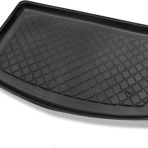 Alfombrilla de maletero Mossa compatible con Kia Rio IV YB Hatchback desde 02.2017, protector de maletero antideslizante, G1
