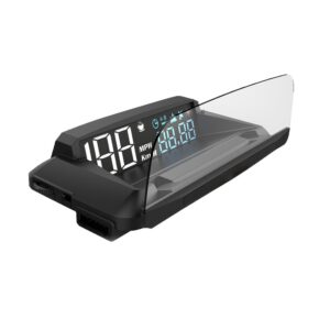 HUD KAOLALI, velocímetro digital GPS universal, película reflectante HUD, plug & play, con alarma para coche