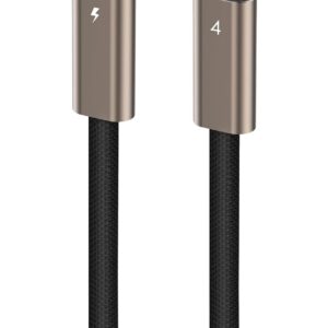 Cable USB C a USB C 40 Gbps, 2 m, 240 W/100 W/60 W, USB4 24 pines para Thunderbolt 4, vídeo, audio, sincronización de datos y carga rápida para iPhone 16/16e/15, Galaxy S25, SSD, monitor, PC, Mac y portátil
