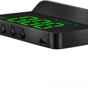 Head Up Display Alnicov HUD para parabrisas de coche, velocímetro GPS para todos los coches