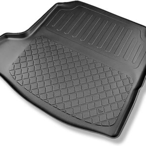 Alfombrilla de maletero Mossa compatible con Mazda 3 IV BP Sedán desde 03.2019, protector de maletero antideslizante, G