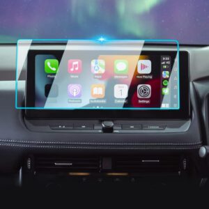 Protector de pantalla BIXUAN de 12,3″ compatible con Nissan X-Trail T33, Qashqai e-POWER J12 2022-2025 y Juke 2024 Facelift, vidrio templado 9H resistente