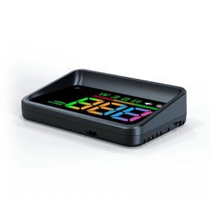 HUD automático para coche, indicador de velocidad GPS MPH, velocímetro inalámbrico, conexión USB plug & play, apto para todos los coches