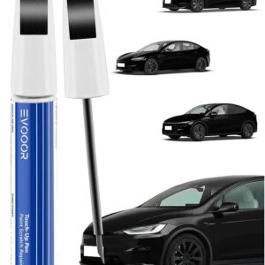 Pintura de retoque PBSB negro sólido para Tesla Model 3/Y/S/X, solución rápida y fácil para reparar arañazos