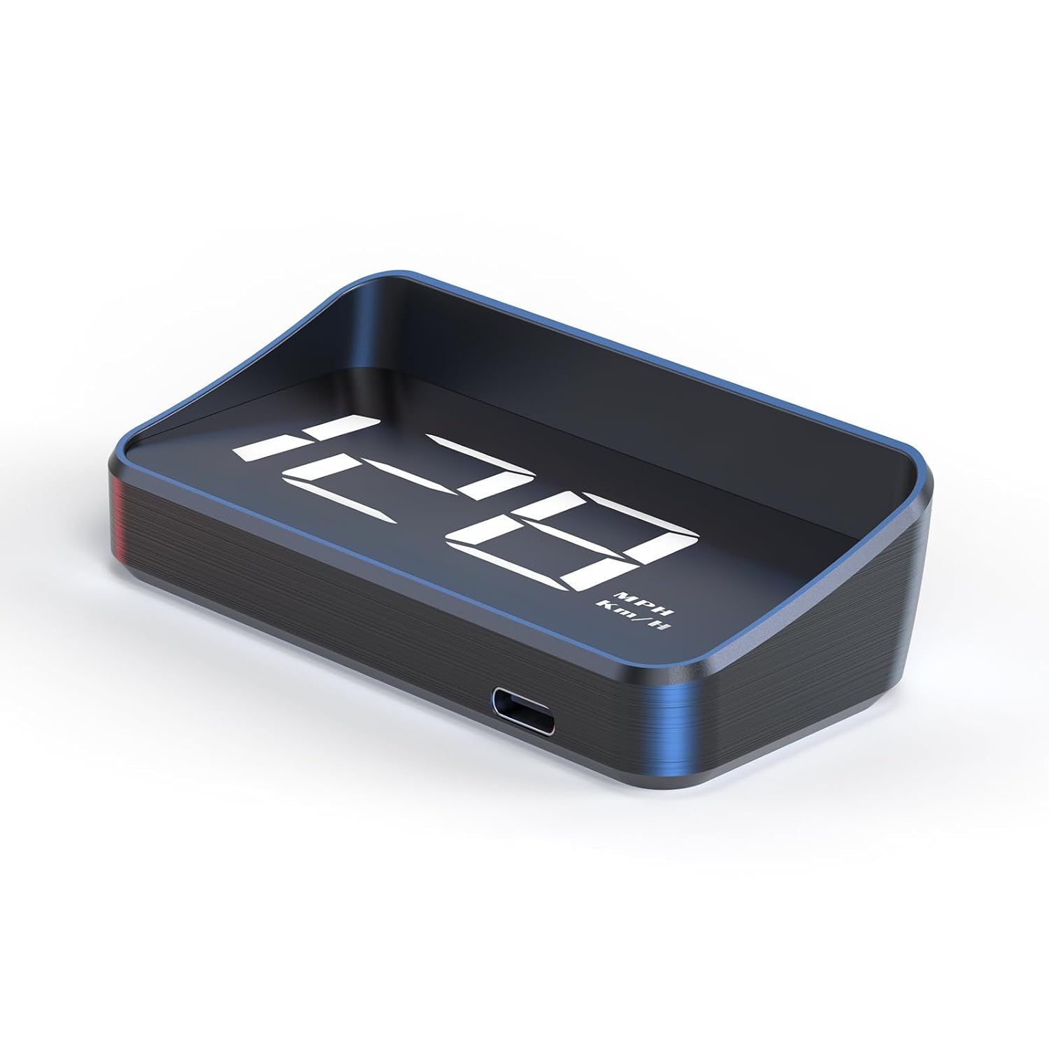Pantalla HUD Head-up para coche, proyector M2 para parabrisas, velocímetro digital GPS MPH, velocímetro inalámbrico, conexión USB plug & play para todos los coches