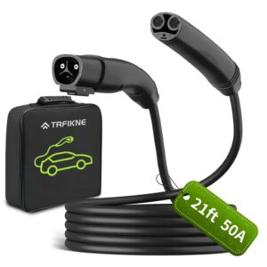 Cable alargador Tesla de 23 pies, cable de extensión Tesla 48A AC, cable de carga Tesla mejorado para Tesla Model Y/3/S/X, compatible con todos los cargadores móviles o conectores Tesla