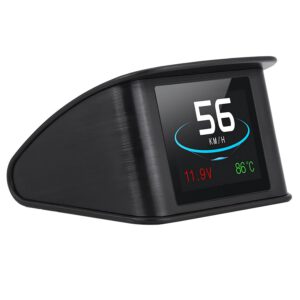 HUD DEWIN P10 para coche, pantalla frontal universal OBD2, advertencia de velocidad, RPM, consumo de combustible y proyector