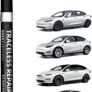 Lápiz de pintura de retoque para Tesla Model Y/X/S/3 Highland, reparación de pintura de carrocería, blanco perla PPSW