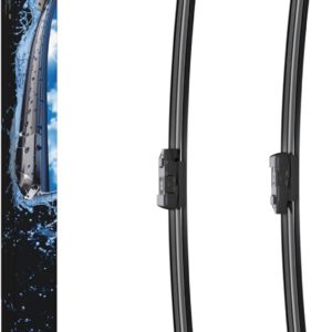 Escobilla limpiaparabrisas Bosch Aerotwin A120S, longitud 750 mm/650 mm, 1 juego para parabrisas delantero, negro
