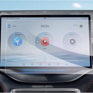 Protector de pantalla GAFAT compatible con BYD Seal U DM-i EV 2024 2025 2026, vidrio templado 15,6″ para navegación, accesorios Seal U DMi, antichoque, 9H antirrayaduras
