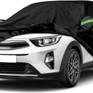 Funda de coche para Kia Stonic 2017-2024, algodón Oxford impermeable, protección contra lluvia, sol y polvo