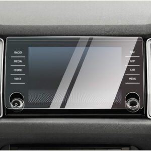 Protector de pantalla CDEFG compatible con Skoda Karoq 2017-2025 Amundsen, vidrio templado de 8″ HD para navegador GPS, accesorios Karoq/Kodiaq RS