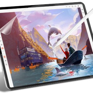 Protector de pantalla JETech para iPad Air 5/4 de 10,9″ y iPad Pro 11″ 2022/2021/2020/2018, PET mate antirreflejos para dibujo
