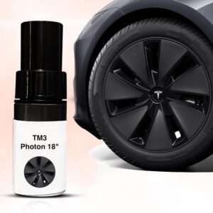 Pincel de pintura para Tesla Model 3, 18″, neumáticos Highland Photon, reparación de arañazos