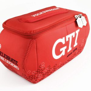 Bolsa universal BRISA VW Collection Volkswagen Golf GTI de neopreno, neceser, bolsa de maquillaje, estuche, lunch box o equipaje, diseño hexagonal
