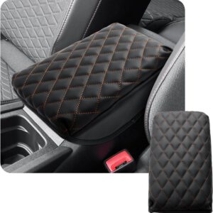 Cubierta CDEFG para reposabrazos central compatible con Seat Leon MK4 / Cupra Formentor 2020-2025, cuero PU, accesorio de coche, esponja gruesa