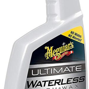 Meguiar’s G3626EU Ultimate Wash & Wax Anywhere, producto de limpieza sin agua
