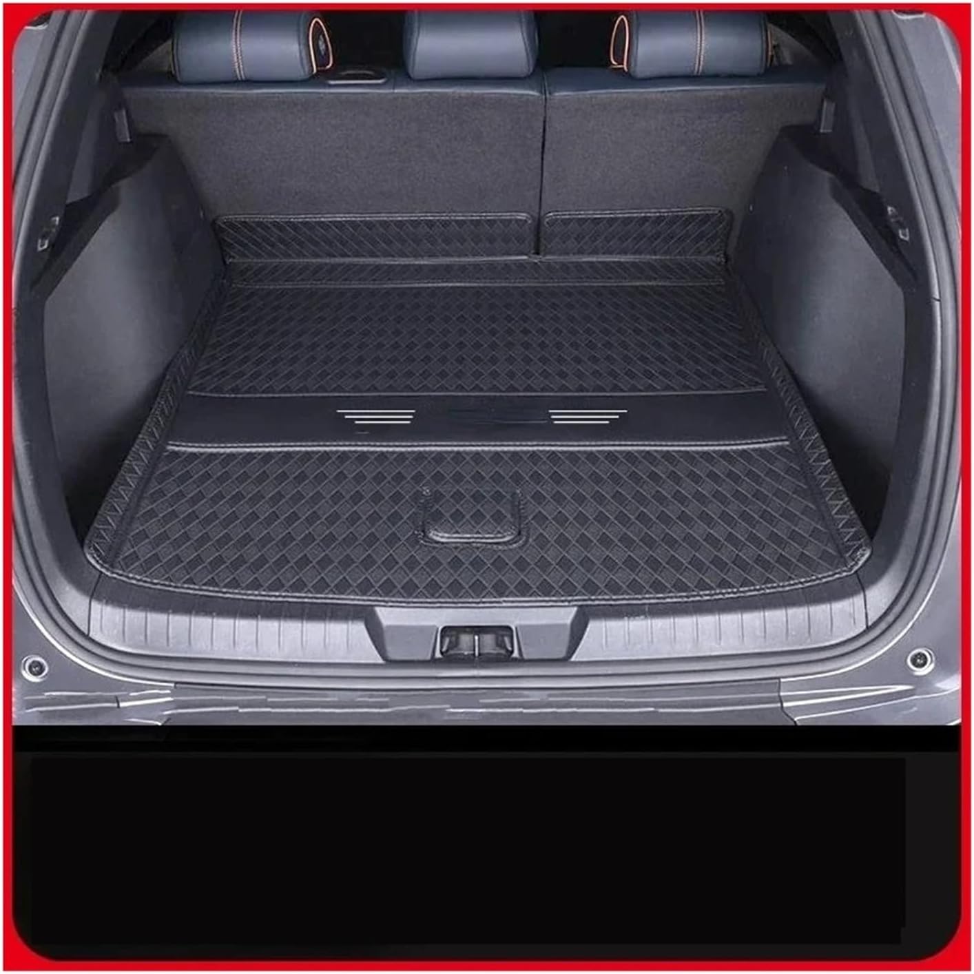 BYD Boot Protector Mat for Seal U EV 2025 for SongPlus DMI Car Boot Mat Waterproof Bottom Protective Tray, Interior Accessories (Black) - Image 2