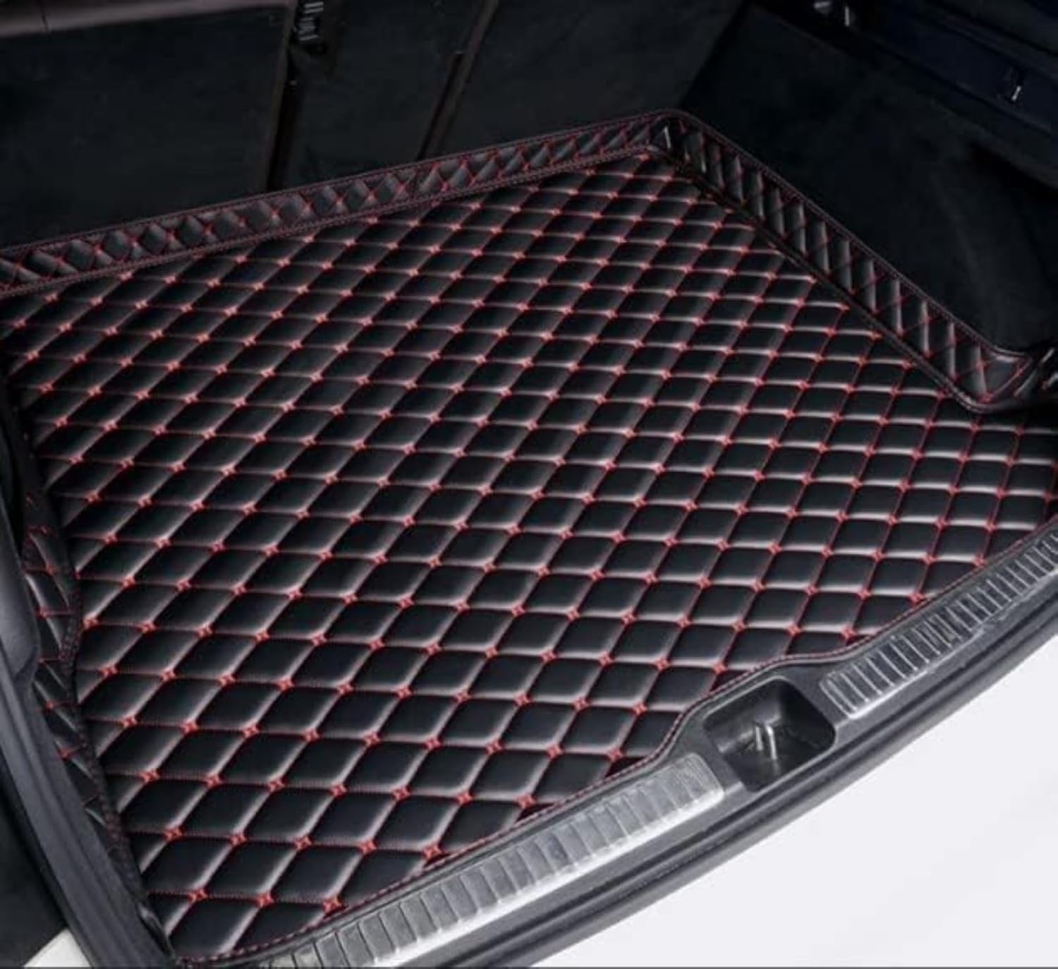 Car Boot Mat for BYD Seal U DM-i 2024 2025 (Right Audio) Leather Non-Slip Carpet Boot Liner Protection - Image 2
