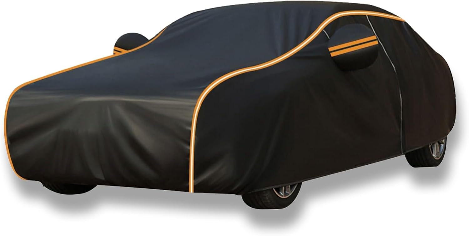 Car Cover for BYD Seal U DM-i 2023 2024 2025, Waterproof Tarpaulin with Door Zip, Oxford Fabric for Outdoor, All Weather Protection - Image 2
